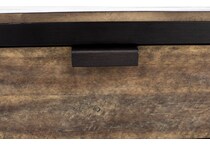 hooker furniture brown end table saint  