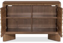 hooker furniture brown filing cabinet ela  