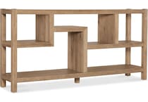 hooker furniture brown hall entry table vnn  