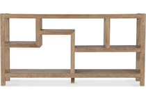 hooker furniture brown hall entry table vnn  