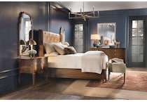 hooker furniture brown king bed package lkp  