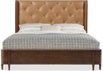 hooker furniture brown queen bed package lqp  