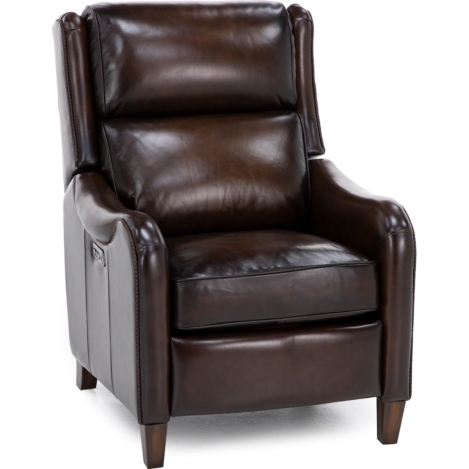 hooker furniture brown recliner z  