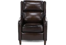 hooker furniture brown recliner z  