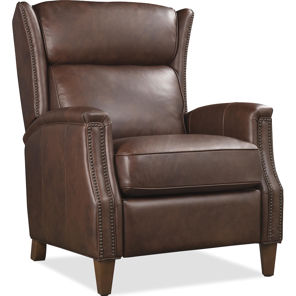 hooker furniture brown recliner mto  