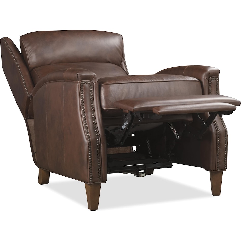 hooker furniture brown recliner mto  