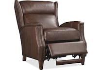 hooker furniture brown recliner mto  