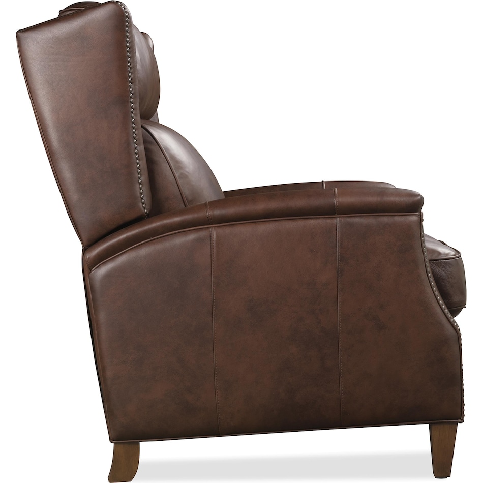 hooker furniture brown recliner mto  