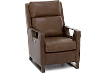 hooker furniture brown recliner z  