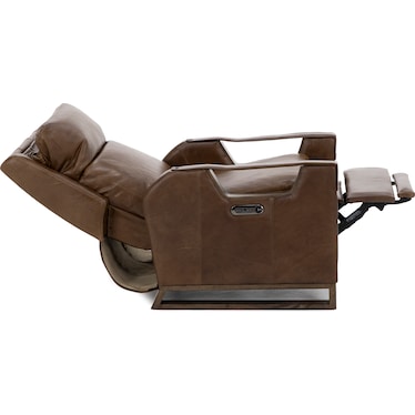 Relik Leather Power Headrest Recliner