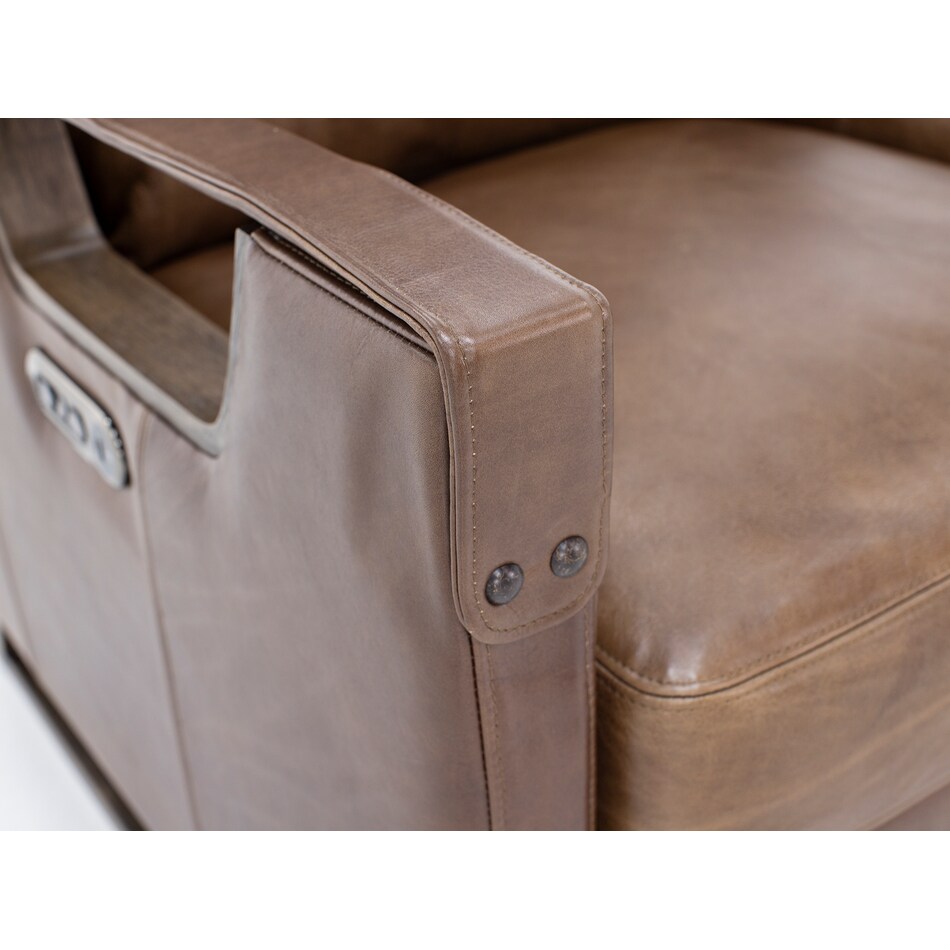 hooker furniture brown recliner z  