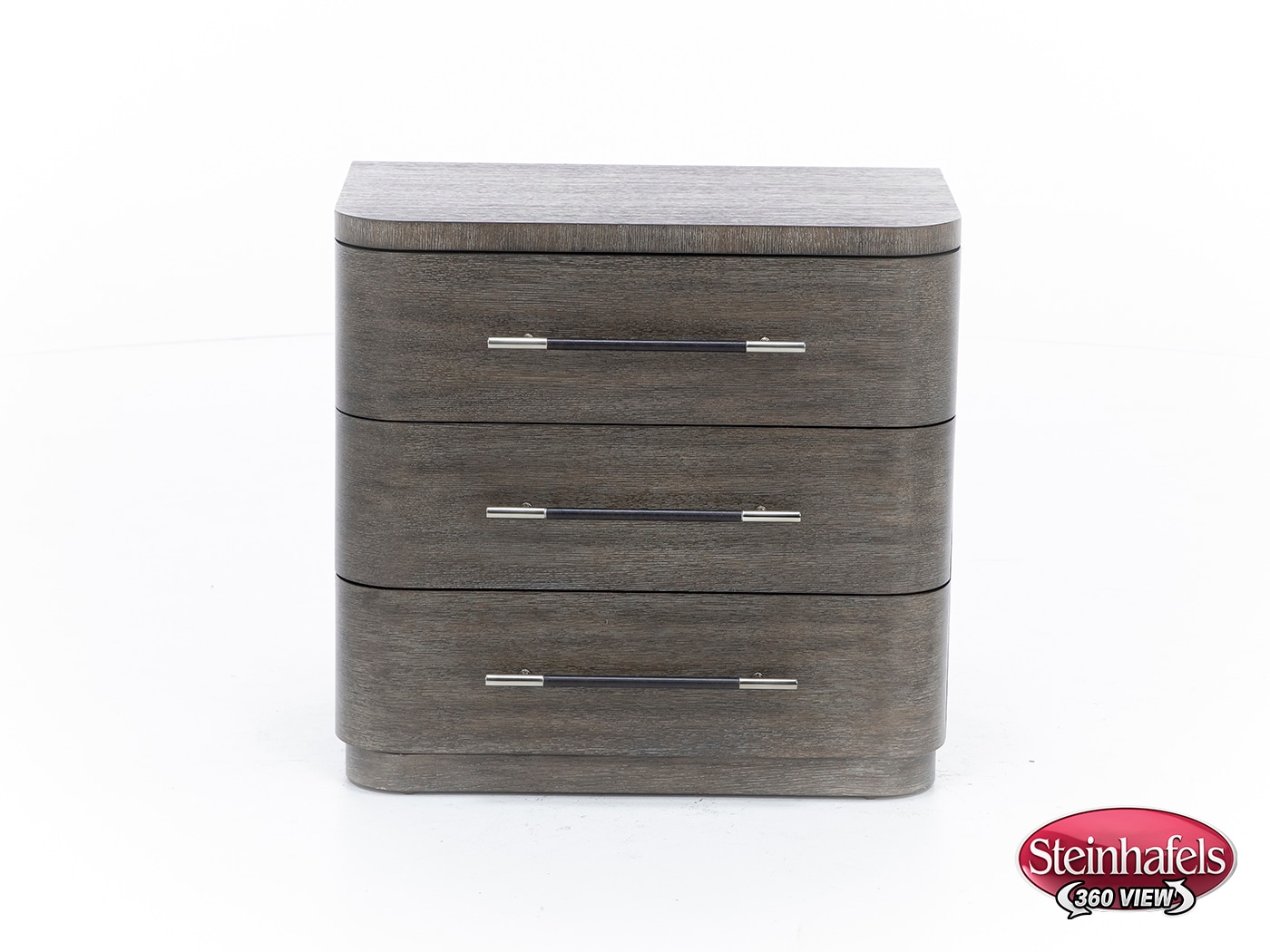 hooker furniture brown three drawer  image   