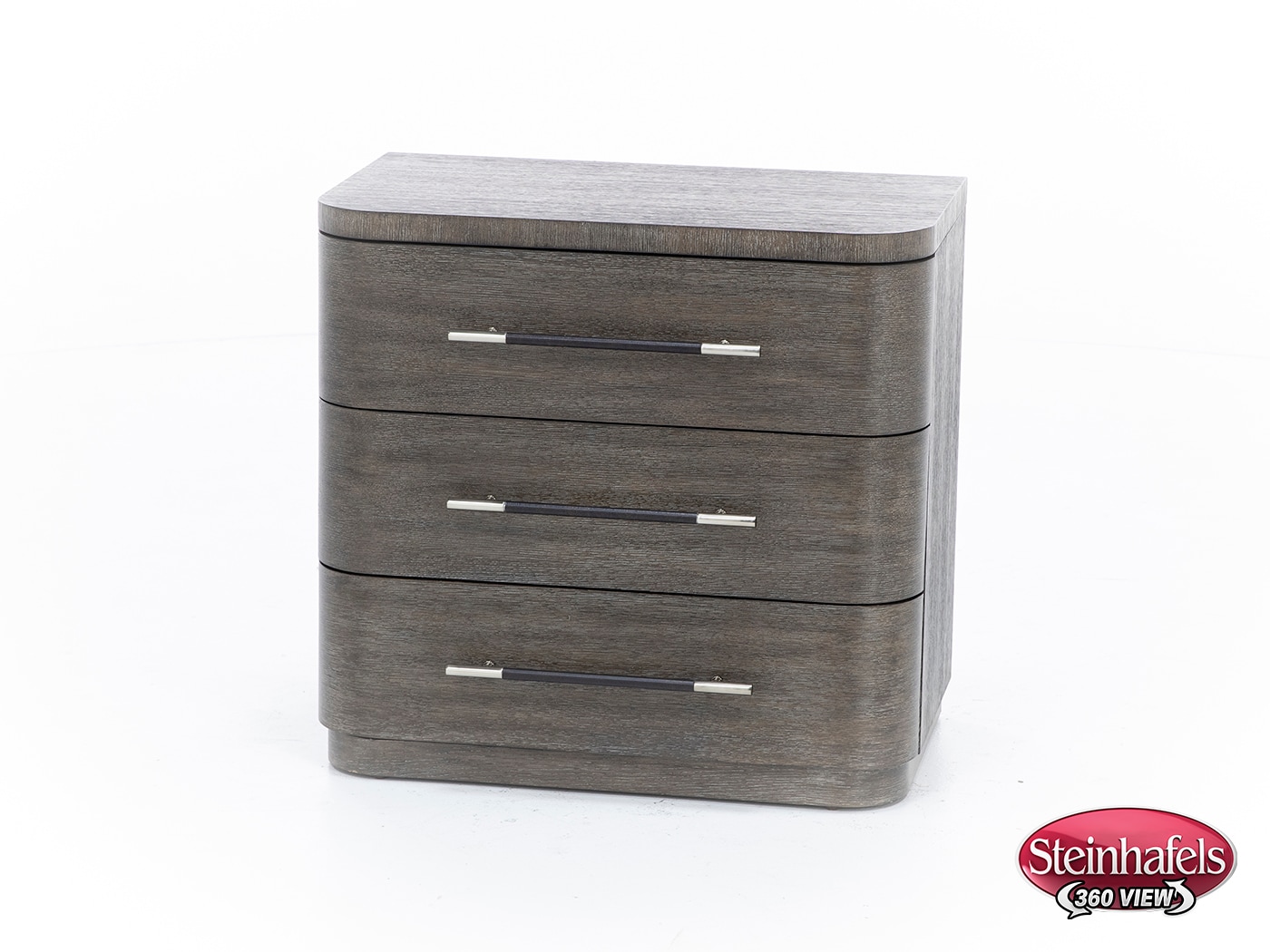 hooker furniture brown three drawer  image   