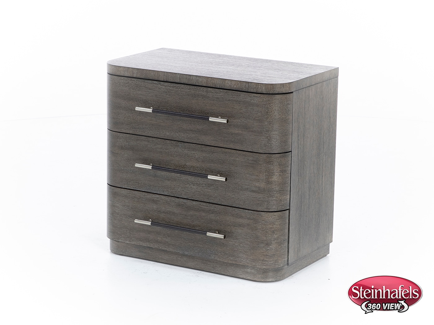 hooker furniture brown three drawer  image   