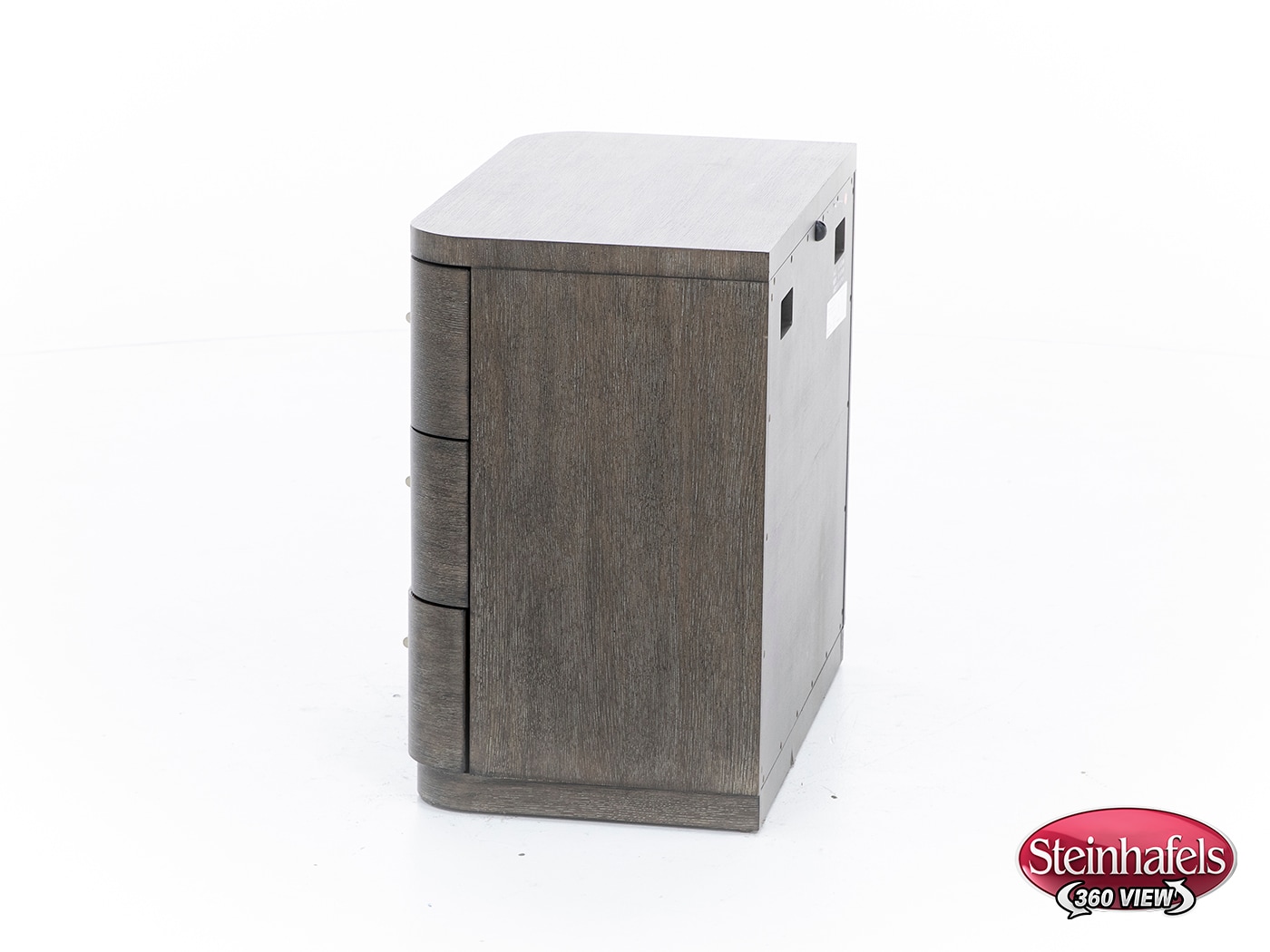 hooker furniture brown three drawer  image   