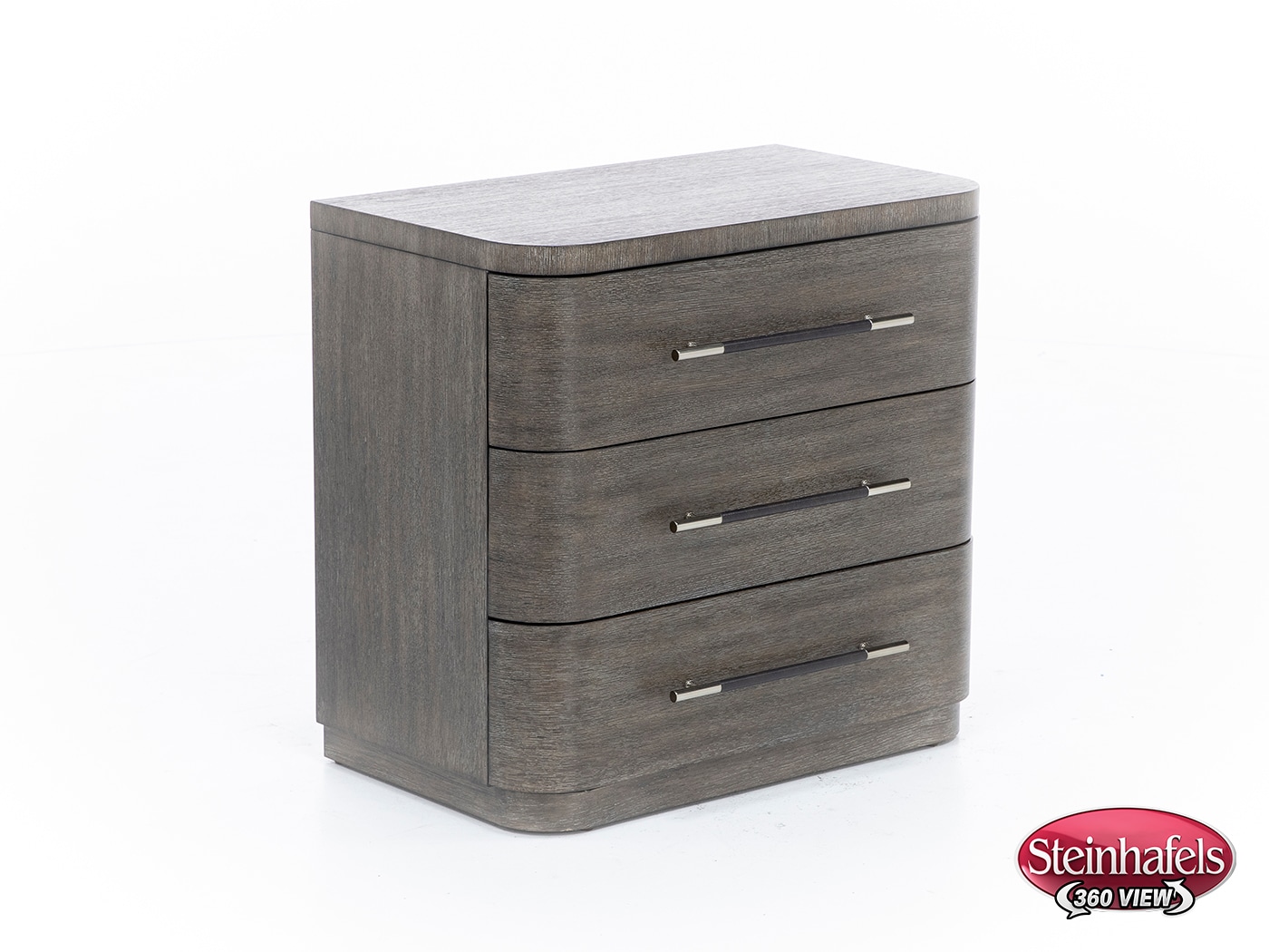 hooker furniture brown three drawer  image   