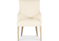 hooker furniture cream inch standard seat height arm chair   