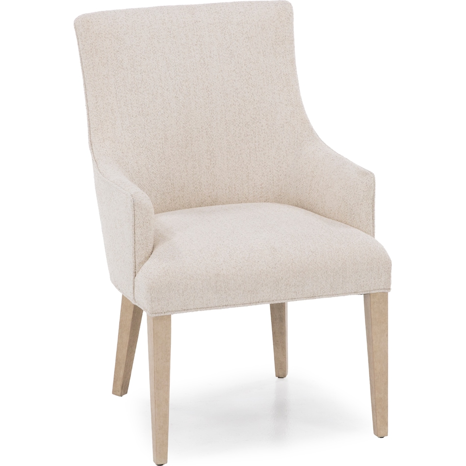hooker furniture cream inch standard seat height arm chair   