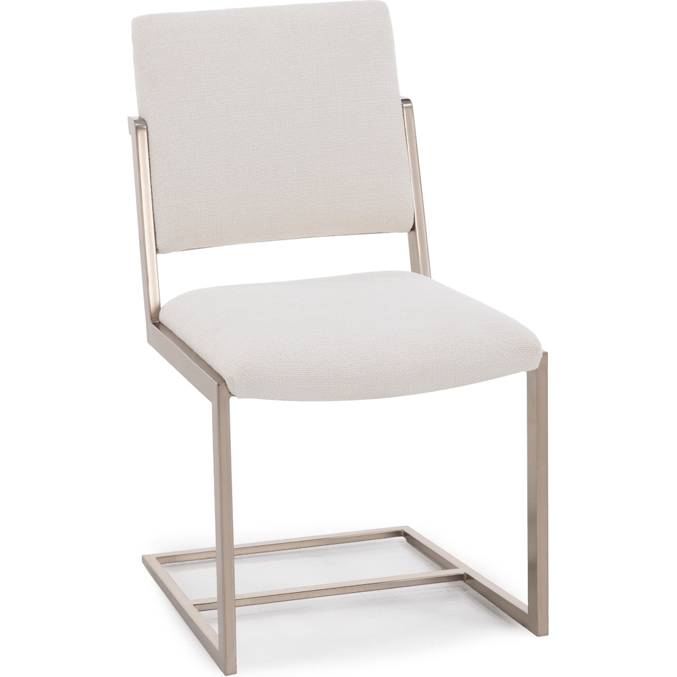 hooker furniture cream inch standard seat height side chair   