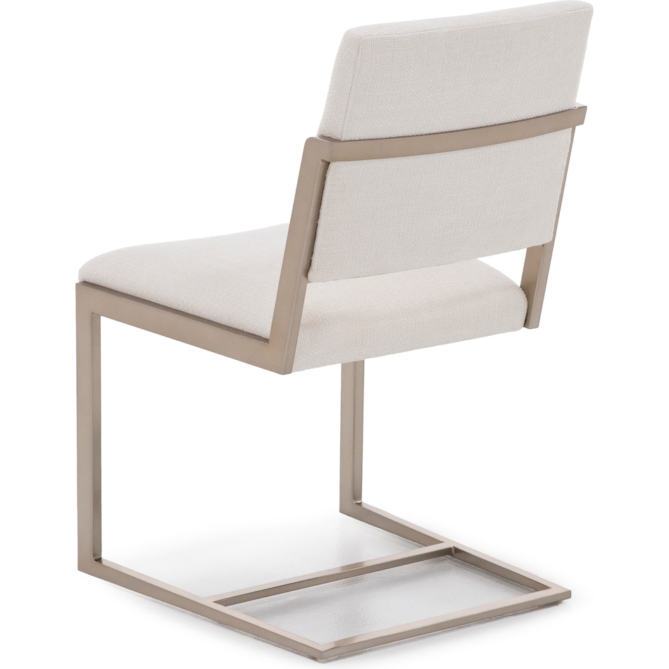 hooker furniture cream inch standard seat height side chair   