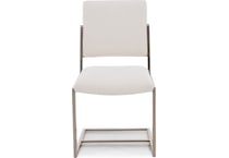 hooker furniture cream inch standard seat height side chair   
