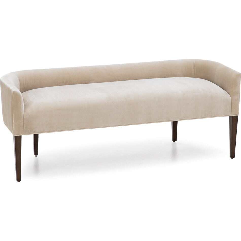 hooker furniture cream bench   