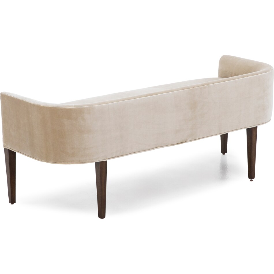 hooker furniture cream bench   