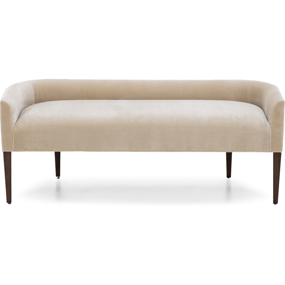 hooker furniture cream bench   