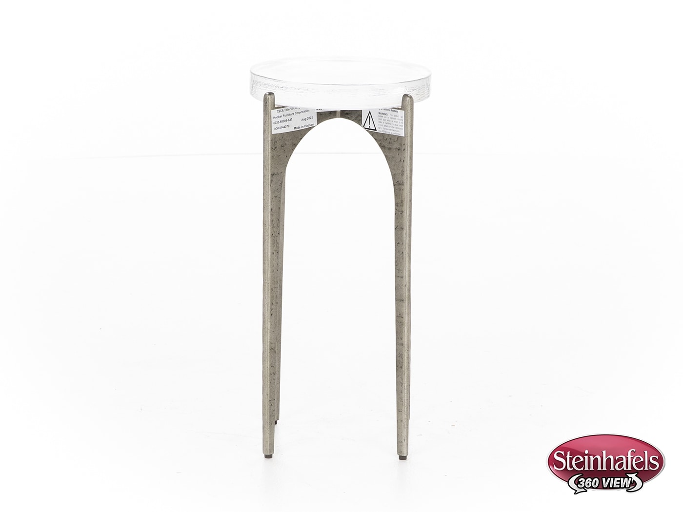 hooker furniture grey chairside table  image grand  