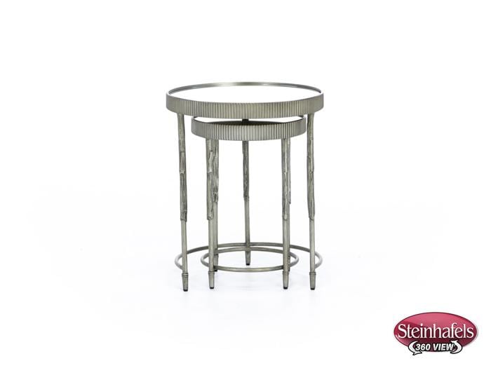 hooker furniture grey chairside table  image grand  