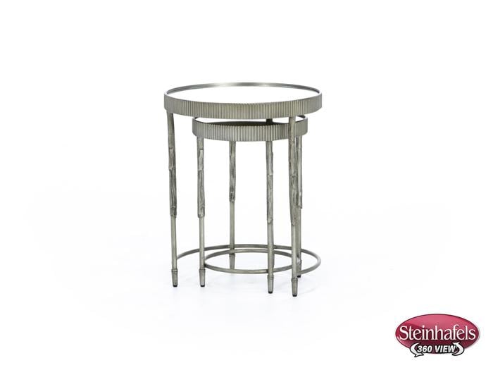 hooker furniture grey chairside table  image grand  