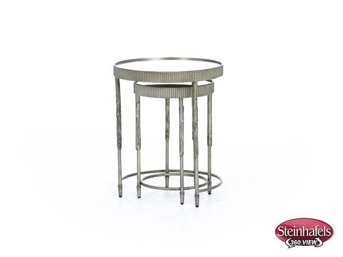 hooker furniture grey chairside table  image grand  