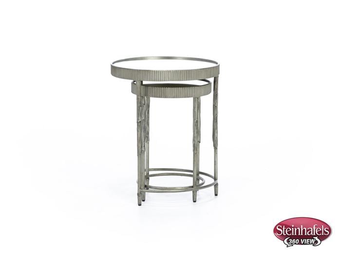 hooker furniture grey chairside table  image grand  