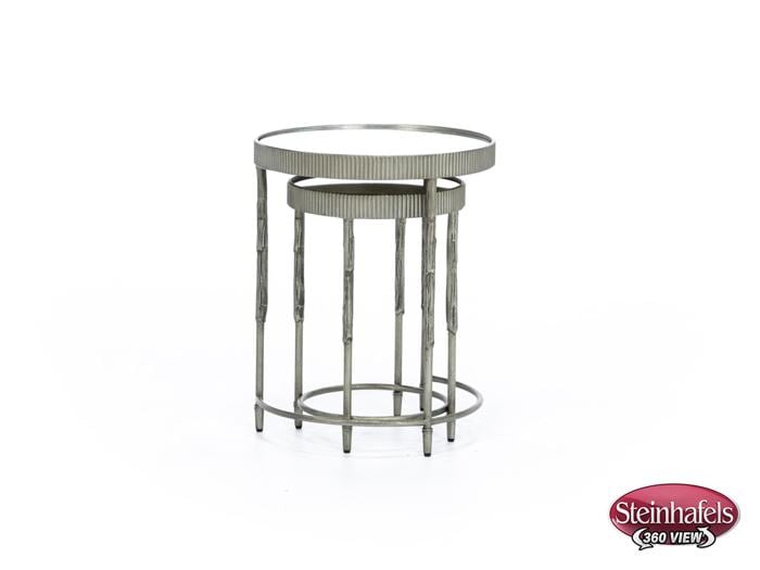 hooker furniture grey chairside table  image grand  