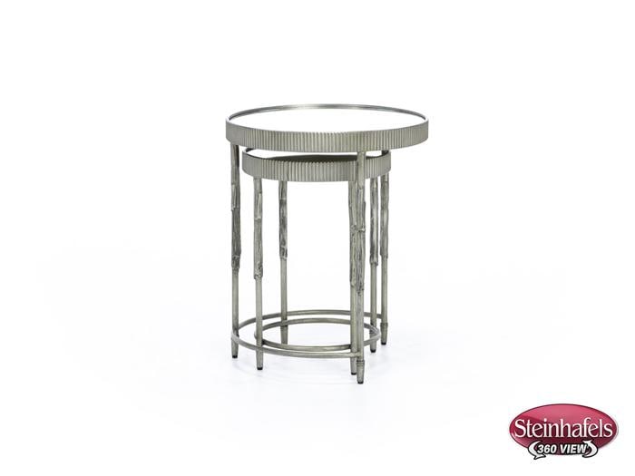 hooker furniture grey chairside table  image grand  