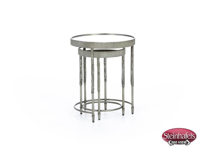 hooker furniture grey chairside table  image grand  