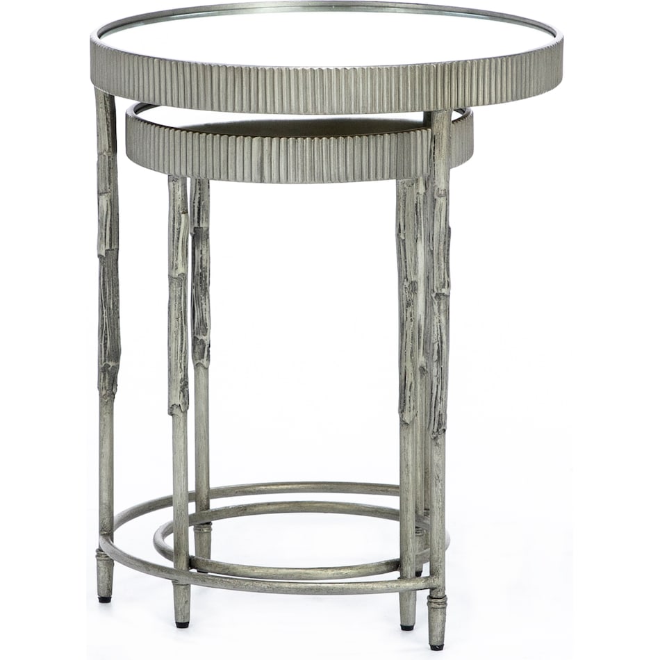 hooker furniture grey chairside table grand  