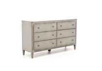 hooker furniture grey double   