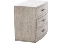 hooker furniture grey three drawer   