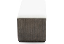 hooker furniture mink bench   