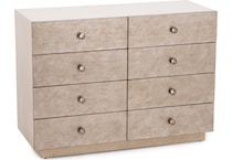 hooker furniture polished limestone double   