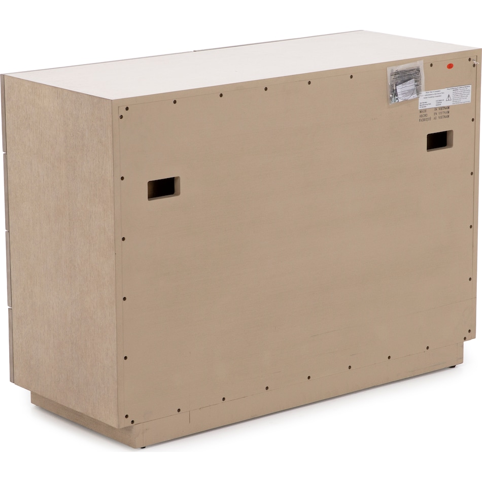 hooker furniture polished limestone double   