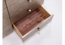 hooker furniture polished limestone double   