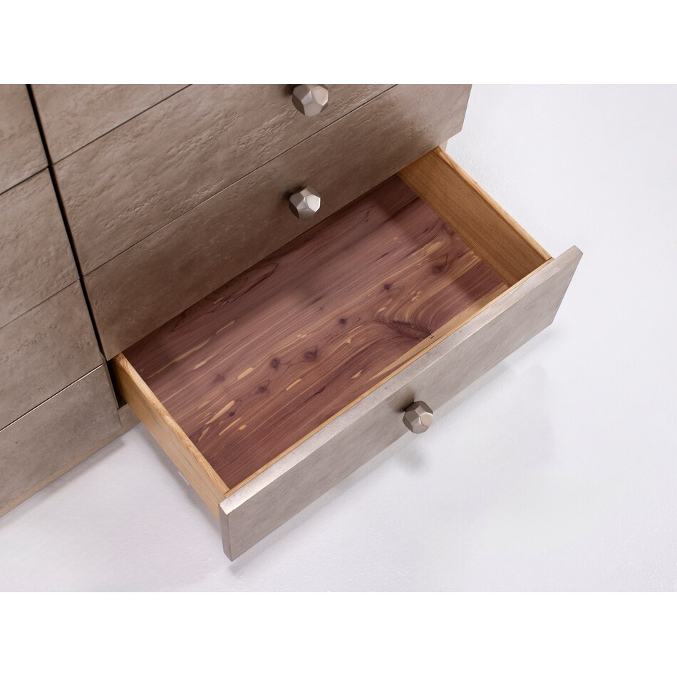 hooker furniture polished limestone double   
