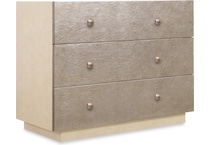 hooker furniture polished limestone drawer   