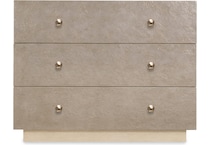 hooker furniture polished limestone drawer   