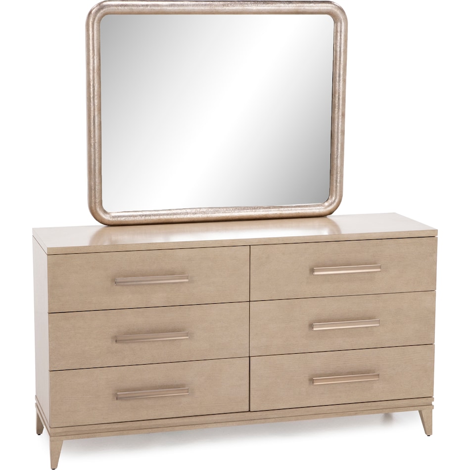 hooker furniture silver mirror   
