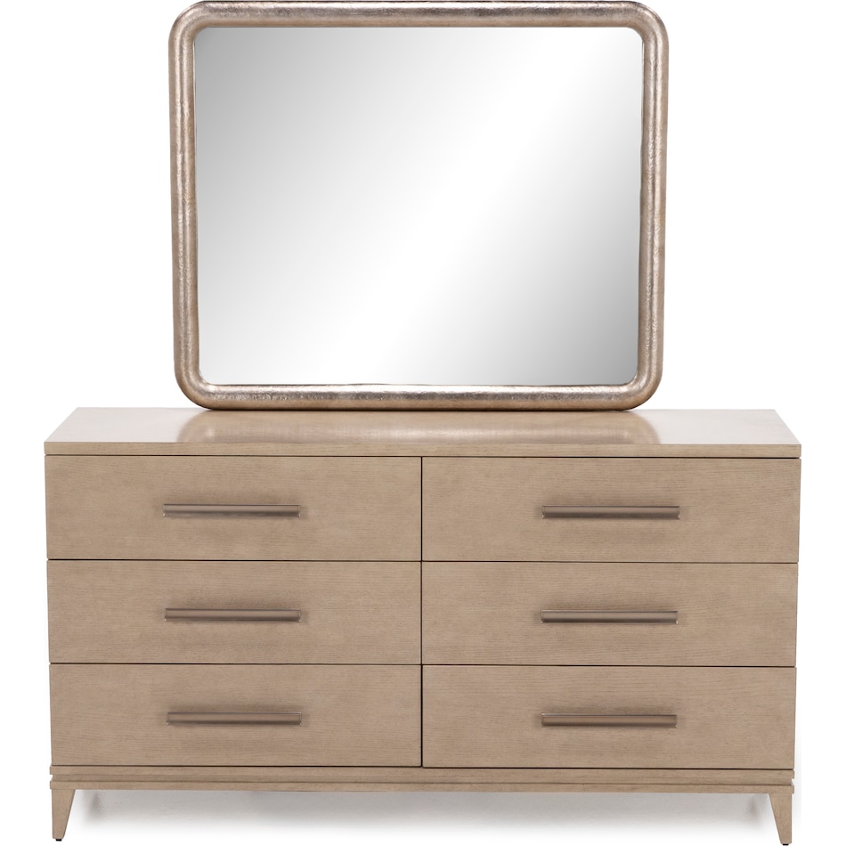 hooker furniture silver mirror   