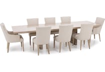 hooker furniture tan inch standard height rectangle rpk  
