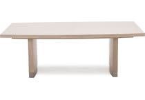hooker furniture tan inch standard height rectangle rpk  